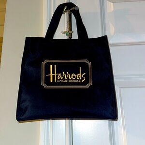 Harrods Knightsbridge tote 10 x 10 never been worn
